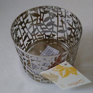 Gather Candle Holder Silver 2 PC. Set